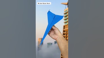 how to make paper jet airplane 🥰 , making a paper aircraft tutorial , easy craft #shorts #paper