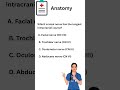 Day 78-Competitive Medical MCQs #quiz #anatomy #fcps #doctors
