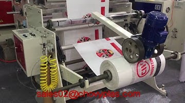[CHOVYTING]CW-800CSD HIGH SPEED SOFT LOOP HANDLE BAG MAKING MACHINE(100pcs/min)