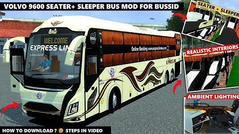 How to Add Volvo Bus Mod in Bus Simulator Indonesia | Volvo 9600 bus mod bussid | VOLVO BUS MOD🤯