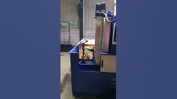 CNC vertical type induction hardening machine