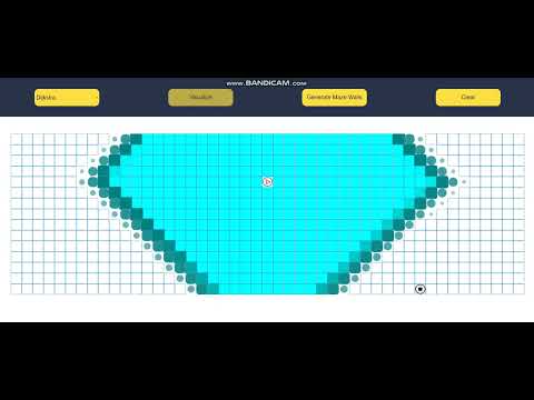 Algorithm Path Visualizer Using Vanilla JS