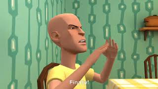Caillou Misbehaves, Ruins Thanksgiving And Gets Grounded (Subtitled)