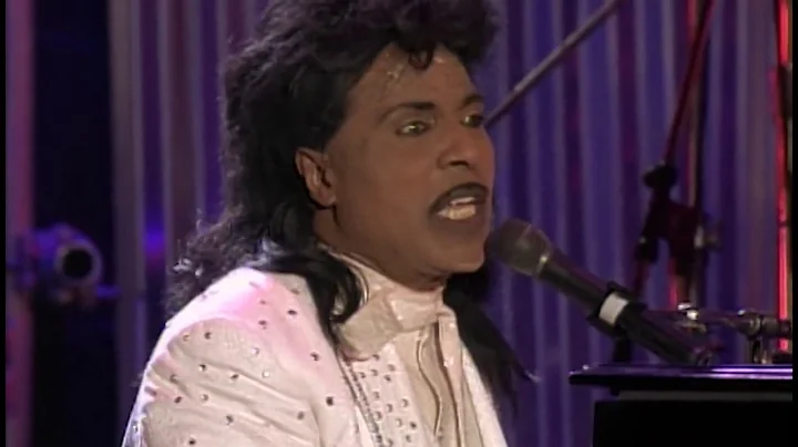 Little Richard performs "Tutti Frutti" at the Conc...