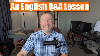 A Live English Lesson No Topic Just Your Questions And My Answers