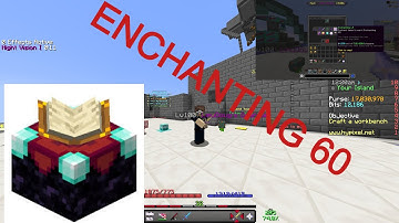 Enchanting 60 Trickshot Hypixel Skyblock