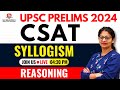 Upsc csat 2024  practice series  syllogism  by  harjeet maam
