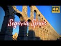 Segovia Spain 4k Travel Aqueduct