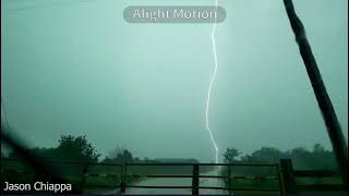 Scary Close Florida Lightning Strikes and Epic Thunder Compilation is Going Weirdness Every