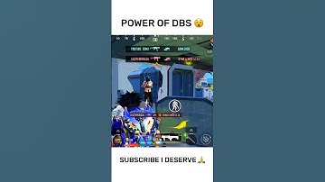 DBS power 🔥 #shorts #bgmishorts #pubg #bgmi #viral #pubgmobile #bgmiindia