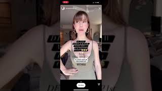 Amanda Cernys Instagram Story 20 -12-2020