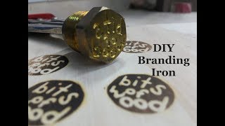 Making a Branding Iron from a Brass Fitting