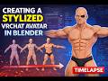 Stylized VRChat Avatar Creation in Blender |Part 1