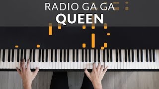 Video thumbnail of "Radio Ga Ga - Queen | Tutorial of my Piano Cover"