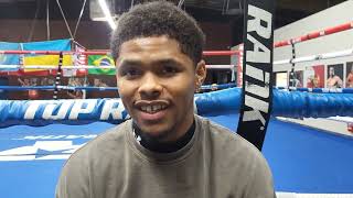SHAKUR STEVENSON CRAZY STORY ABOUT SPARRING BAM RODRIGUEZ NAMES HIS TOP 5 SOUTHPAWS RIGHT NOW!
