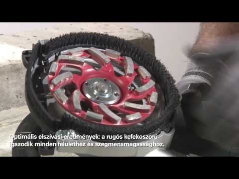 Videó: A fém csiszolókorong betonra kerül?