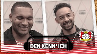 "Da ist Jona der Anführer!" 😃 | Jonathan Tah vs. Karim Bellarabi | "Den kenn' ich!" 🎧