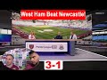 West Ham Triumphs 3-1 Over Newcastle | Key Goals & Expert Match Analysis ⚽