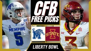 MEMPHIS vs. IOWA STATE CFB Picks & Prediction | College Football Free Picks Today | Liberty Bowl