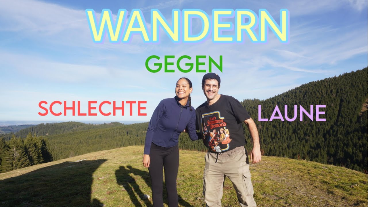 WANDERN im WINTER -  ein TAG im ALLGÄU | wandern gegen schlechte Laune Folge 2 