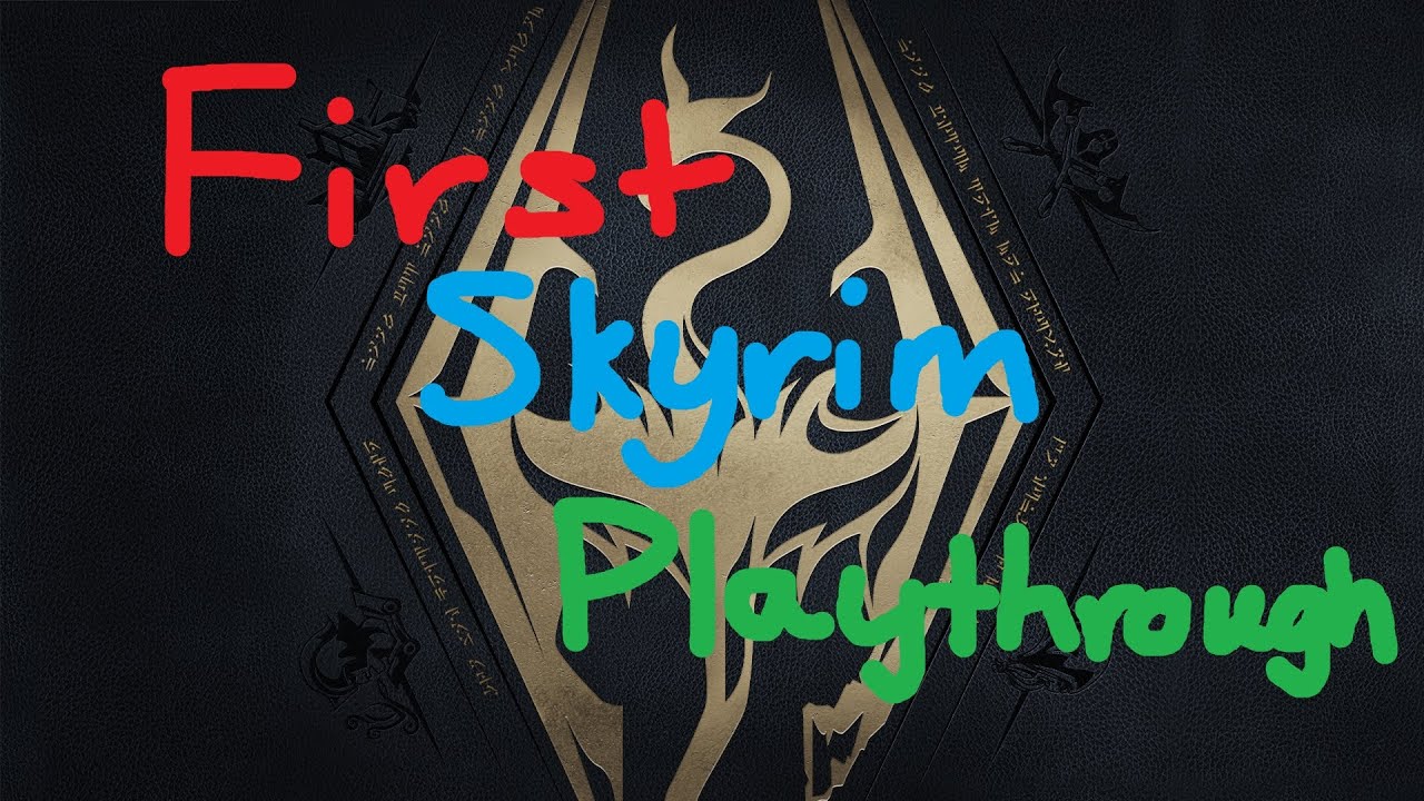 FIRST TIME SKYRIM PLAYTHROUGH W/ SUKHOI (#1) - YouTube