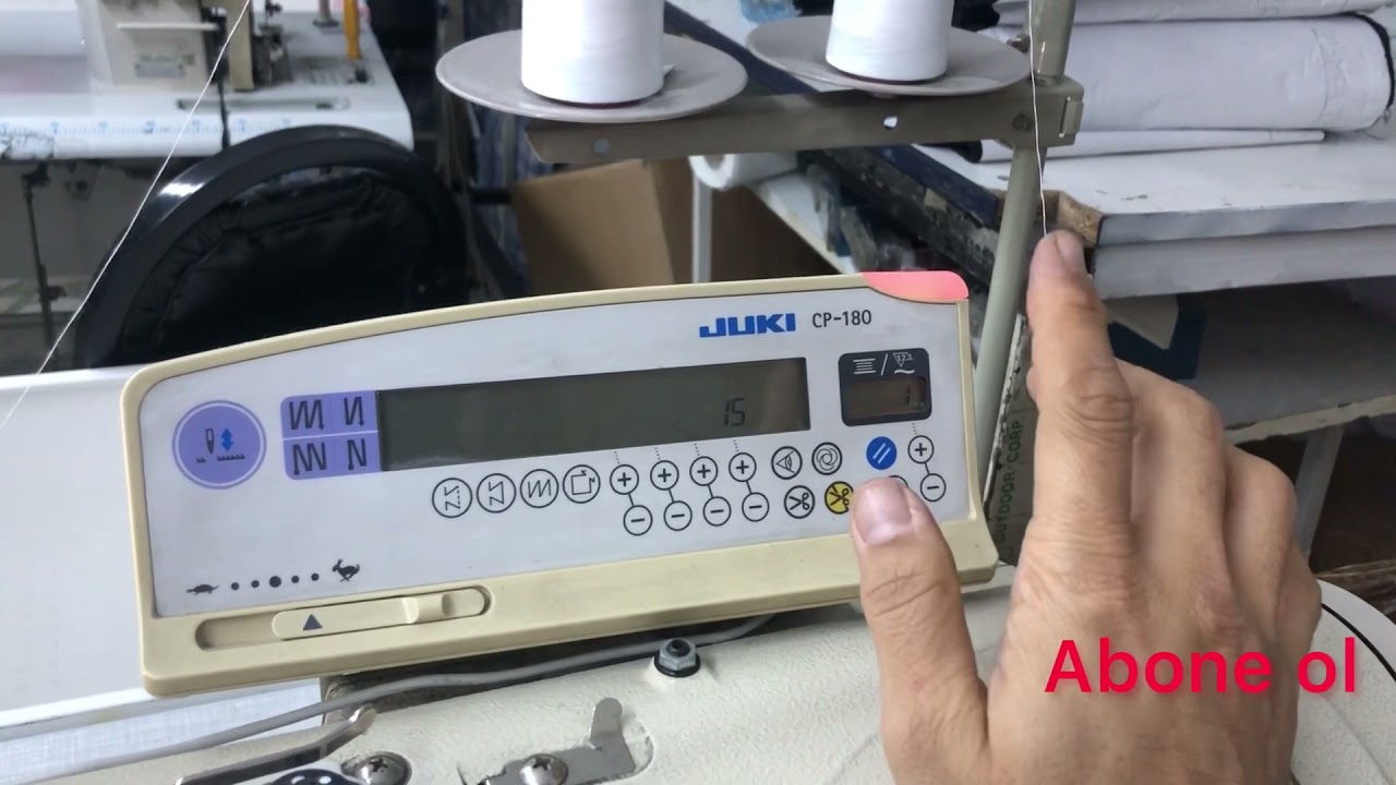 #Juki 9000BSS Tokatlama teli iptal et veya devreye al#Dikiş makinası tamir#Teknik bilgiler#Teknisyen