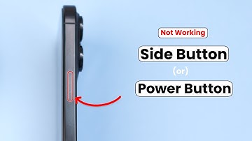 Hoe los ik het probleem op dat de zijknop of aan/uit-knop op de iPhone niet werkt?