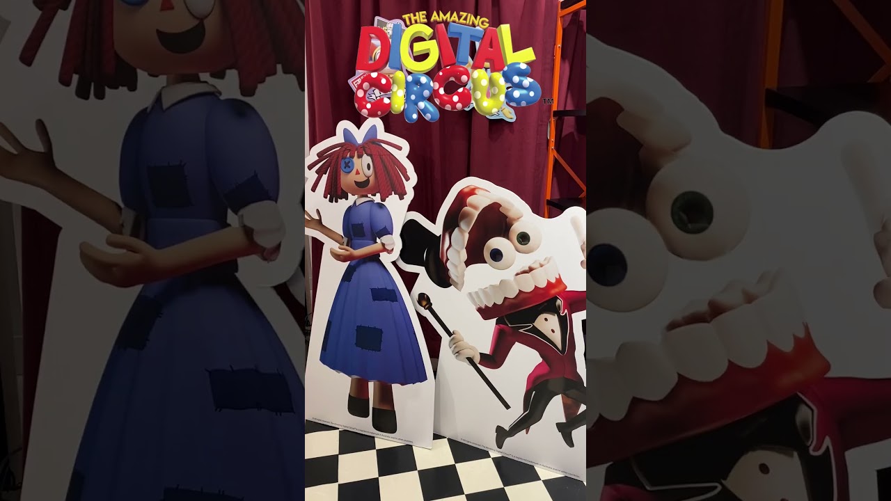 アメデジのポップアップストアに行ってきた #digitalcircus #アメイジングデジタルサーカス #ジャックス