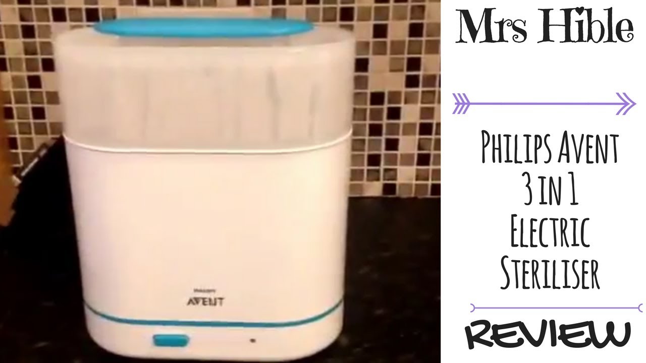 cleaning philips avent steriliser