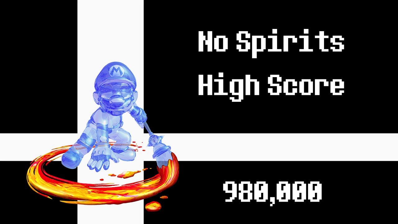 Super Smash Bros. Ultimate | 0070 Shadow Mario No Spirits (980,000)