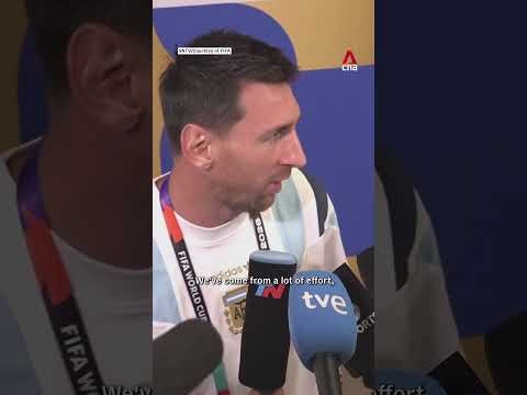 Messi says England semifinal game will be 'special match' after 3-1 win against Switzerland