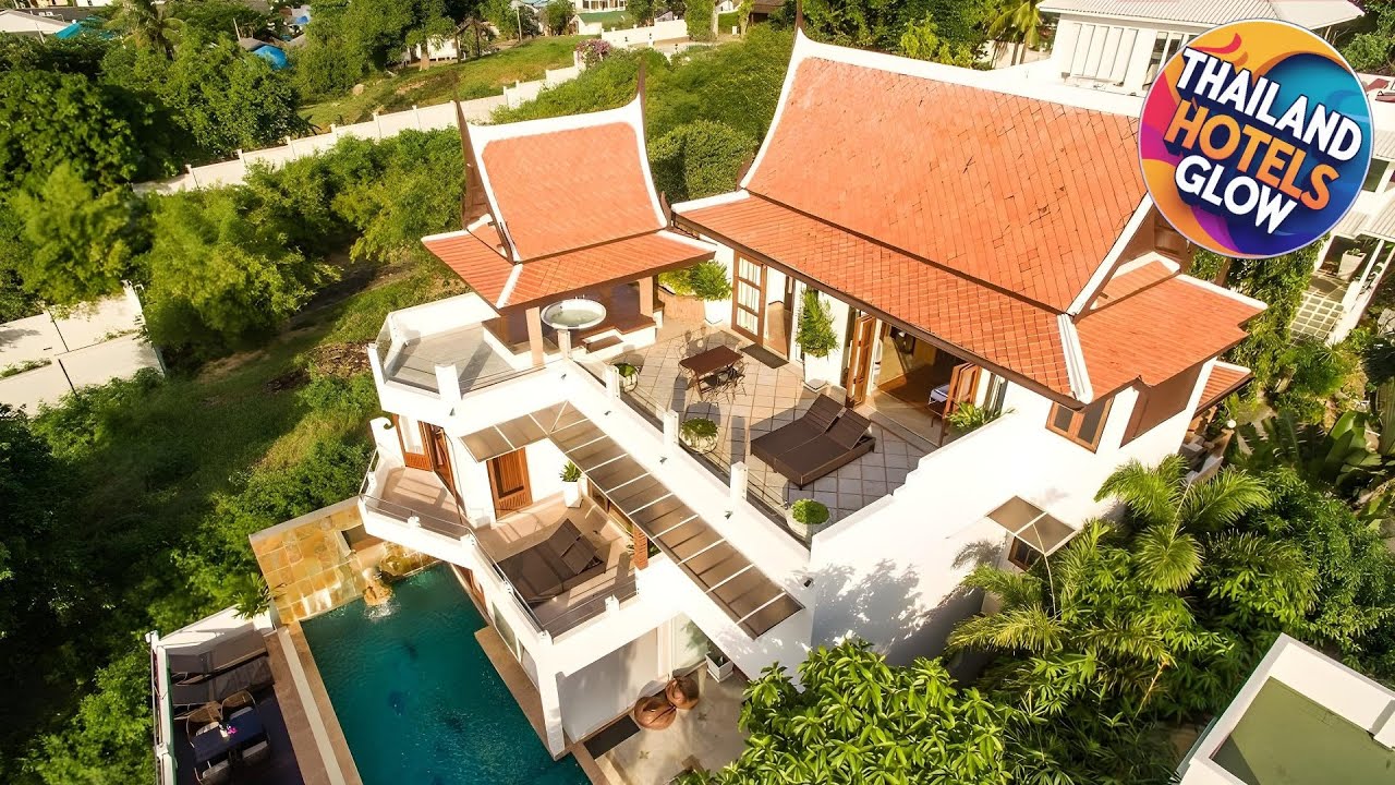 Villa Melitta, Pool, Beach, 360-SeaViews, 6-bed Thai Luxury on Best Location in Samui | Thailand 🏩