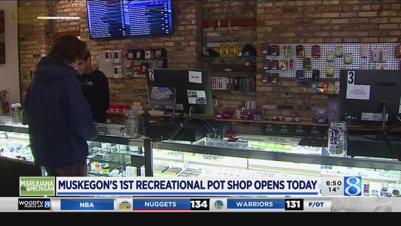 Muskegon’s 1st recreational pot shop opens Friday