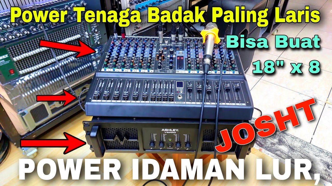 POWER ASHLEY 4 CHANEL PALING HOREG - V5PRO Siap Kirim ke Ciamis