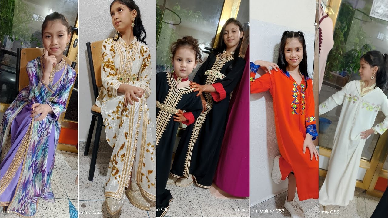 قبل ما تفصلي لبنتك اللباس #التقليدي دخلي تشوفي موديلات راقية للقفطان و الجلالة المغربية جديد 2024