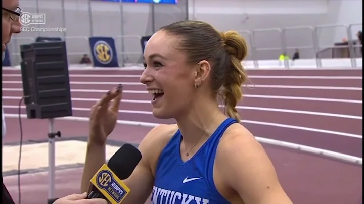 SEC INDOOR 2022 : ABBY STEINER (KENTUCKY) 22.09 AM...