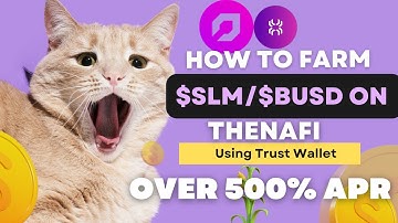 How I Farm the $SLM/$BUSD Pool on ThenaFi ( Over 500% APR)😱🤑🔥