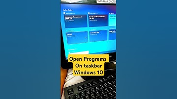 Open Programs on taskbar #shortcutkeys #shortvideo #windows10 #viralvideo