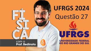 UFRGS 2024 - Questão 27 - O gráfico abaixo mostra a variação temporal do fluxo magnético 𝜙