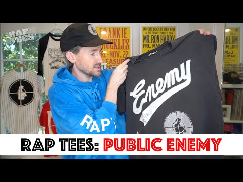 DJ Ross One Presents RAP TEES: PUBLIC ENEMY - YouTube