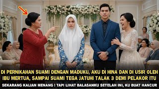 DI CACI MERTUA TEPAT DI AKAD NIKAH SUAMI DAN PELAKOR, MEREKA PIKIR AKU BODOH, KU BALAS DENGAN ELEGAN