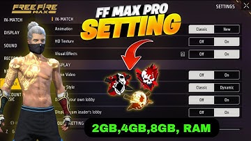 free fire max setting full Details | free fire setting | free fire max pro setting