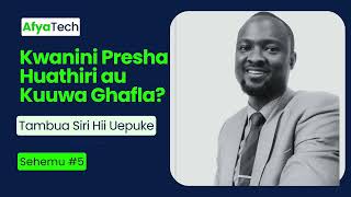 Je, Ni Kweli Wagonjwa Wa Presha Hufa Khafla?