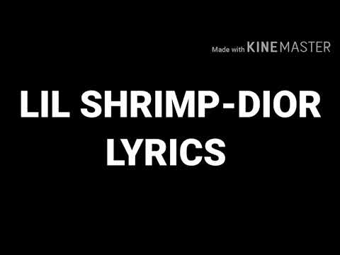 Lil Shrimp Slide Dior Lyrics ( Mit Musik/Reupload)Gucci Gucci