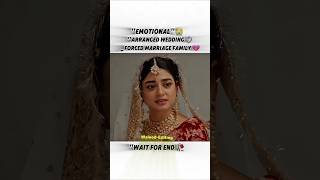 She Chose Her Parents’ Honor Over Her Love 💔😭 | Forced Marriage Emotional Scene | Jafaa