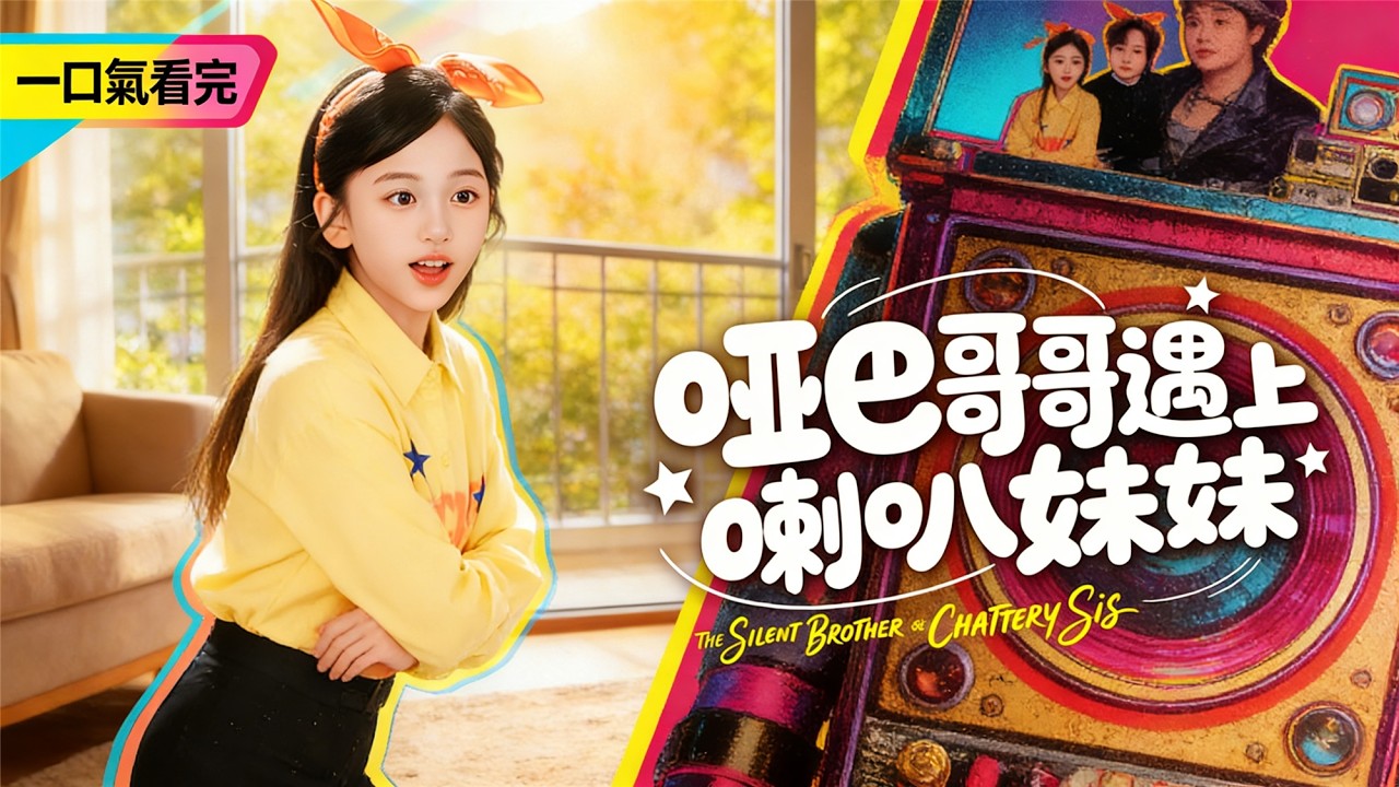 《啞巴哥哥遇上喇叭妹妹》💖豪門哥哥患有自閉症不願說話，父母專門收養話癆妹妹來陪伴。從此安靜的家變熱鬧，小喇叭用滿滿溫暖，慢慢打開了哥哥封閉的心！# 萌寶治癒 #溫情陪伴