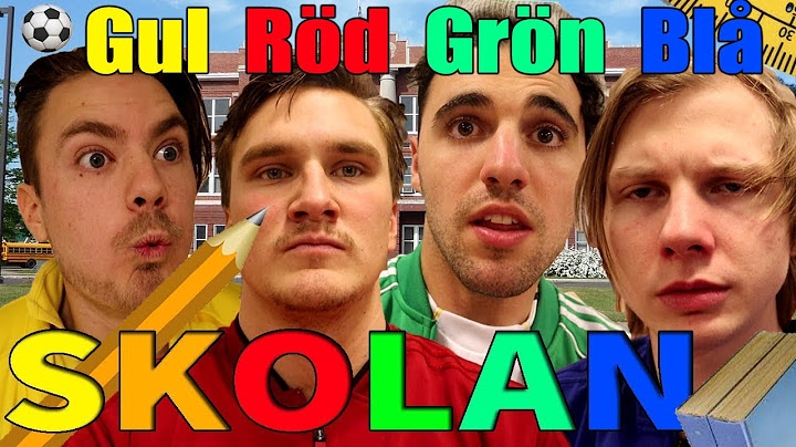 Vilken färg är du? (Del 10) SKOLAN