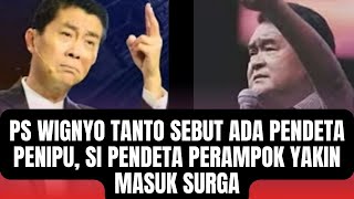 Pastor Wignyo Tanto said there was a fraudulent pastor, the robber pastor was sure he would go to...