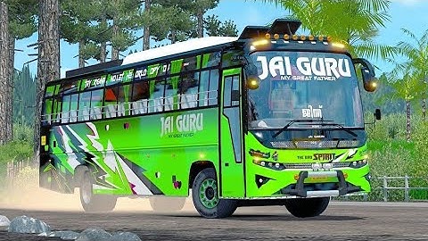 New Jai Guru Zed Vega Tourist Bus Mod Released For Bussid | Gamerz Jeet | Bussid Mod