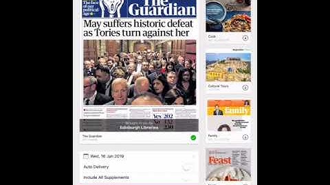Pressreader app basics
